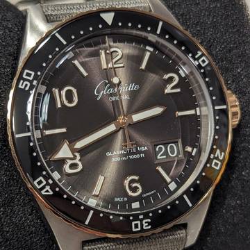  Glashütte Original SeaQ Panoramadatum Panorama Date NEW FULL SET 