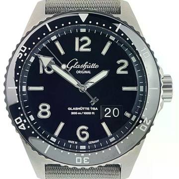  Glashütte Original SeaQ Panoramadatum NEW FULL SET 