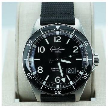  Glashütte Original SeaQ Panoramadatum NEW FULL SET 
