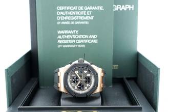 Thumbnail von Audemars Piguet Royal Oak Offshore Chronograph 42mm - Chronograph - Rose Gold - Rubber Bezel - 26178OK.OO.D002CA.01 2013