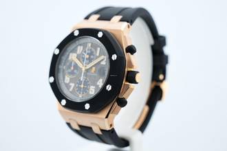 Thumbnail von Audemars Piguet Royal Oak Offshore Chronograph 42mm - Chronograph - Rose Gold - Rubber Bezel - 26178OK.OO.D002CA.01 2013