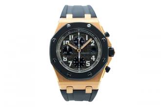 Thumbnail von Audemars Piguet Royal Oak Offshore Chronograph 42mm - Chronograph - Rose Gold - Rubber Bezel - 26178OK.OO.D002CA.01 2013