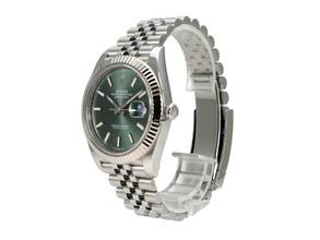 Thumbnail von Rolex Datejust 41 Edelstahl Weißgold 126334 Mint Green Jubile-Band