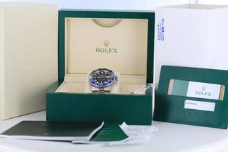 Thumbnail von Rolex GMT-Master II Batman Full Set//Ref. 116710BLNR//2015//LC100//#754