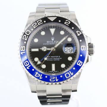 Rolex GMT-Master II Batman Full Set//Ref. 116710BLNR//2015//LC100//#754 