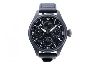 Thumbnail von IWC Große Fliegeruhr Top Gun Big Pilot Top Gun - Perpetual Calendar In Ceramic - With Box And Papers - IW502902 2014