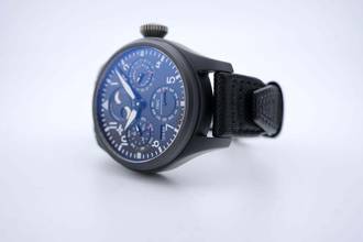 Thumbnail von IWC Große Fliegeruhr Top Gun Big Pilot Top Gun - Perpetual Calendar In Ceramic - With Box And Papers - IW502902 2014