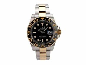  Rolex GMT-Master II Edelstahl Gelbgold 116713LN 