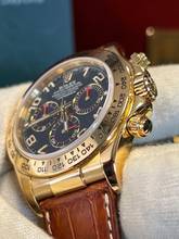 Thumbnail von Rolex Daytona 116518 Daytona LC 100-NOS-Neuer Service Full Set Blue Racing Dial 18k Gelbgold