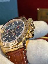 Thumbnail von Rolex Daytona 116518 Daytona LC 100-NOS-Neuer Service Full Set Blue Racing Dial 18k Gelbgold
