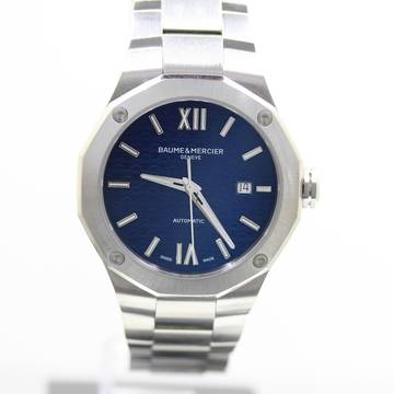  Baume & Mercier Riviera Blue Dial//Ref.M0A10620//#KS 