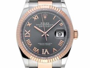  Rolex Datejust 36 Ref.126231 2022 Full Set wie Neu Datejust Diamanten 