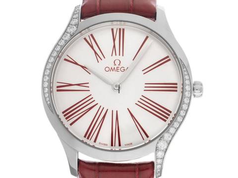  Omega De Ville Trésor Ref.428.18.36.60.04.002 2026 Full Set Ungetragen De Ville Trésor Diamanten 