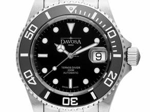 Thumbnail von Davosa Ternos Automatic Diver Stahl Keramik Automatik Armband Stahl Ref.161.555.50 Full Set Neu Ternos Diver