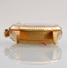 Thumbnail von Rolex Oyster Perpetual Date 15238 champagne dial yellow gold 18KT Full Set Like NEW