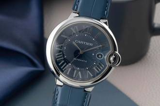 Thumbnail von Cartier Ballon Bleu 42mm De Cartier Automatik Stahl Ref. WSBB0025 Papiere 2020
