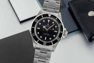 Thumbnail von Rolex Submariner (No Date) Stahl Automatik Herrenuhr Ref. 114060 Box