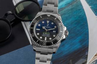  Rolex Sea-Dweller Deepsea Blue Dial Oyster Stahl Automatik Ref. 116660 B&P 2016 
