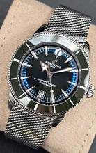  Breitling Superocean Heritage B31 Automatic 42mm AB3111361L1A1 Green Dial Steel Bracelet Unworn/New Condition Full Set 4-2026 