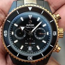  Rado Captain Cook High-Tech Ceramic Automatic Chronograph NEW FULL SET 