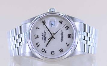 Thumbnail von Rolex Datejust 16200 Saphirglas Computer dial Jubiléband rar Automatik B+P