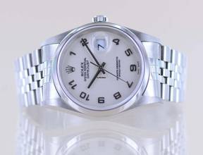 Thumbnail von Rolex Datejust 16200 Saphirglas Computer dial Jubiléband rar Automatik B+P