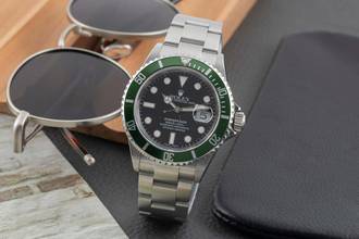 Thumbnail von Rolex Submariner Date Kermit Automatik Herrenuhr Swiss Made Dial Ref. 16610LV