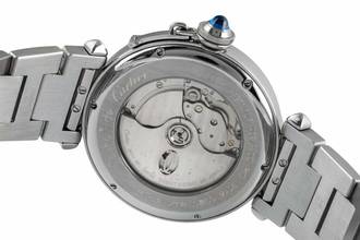 Thumbnail von Cartier Pasha XL Automatik Night & Day Edelstahl Herrenuhr Ref. W31093M7
