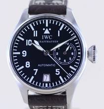 Thumbnail von IWC Große Fliegeruhr Big Pilot's Stahl Black 46mm 7-Tage Werk Automatik Fliegeruhr Pellaton