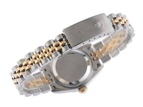 Thumbnail von Rolex Lady-Datejust Ref.79173 1998 Full Set sehr gut Vintage Datejust Lady Rhodium