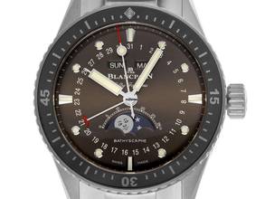 Thumbnail von Blancpain Fifty Fathoms Bathyscaphe Ref.5054 1110 71S Full Set Ungetragen Fifty Fathoms Bathyscaphe Quantième Complet Phases de Lune