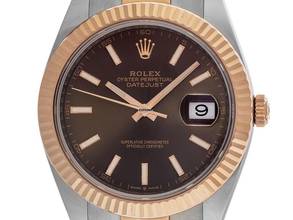  Rolex Datejust 41 Ref.126331 2025 Full Set Ungetragen Datejust Schoko Dial 