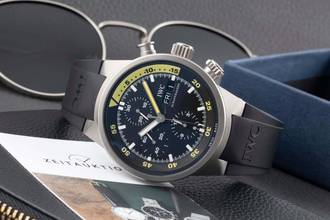 Thumbnail von IWC Aquatimer Chronograph Schaffhausen Aquatimer Chronograph Automatic Titanium Ref. IW371918 B&P 2007