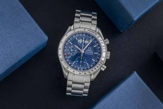 Omega Speedmaster Day Date Chronograph Automatic Stainless Steel Ref. 3523.80.00