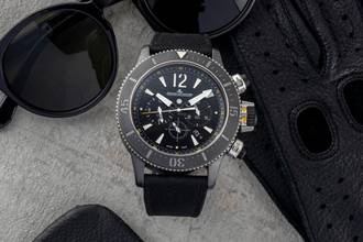 Jaeger-LeCoultre Master Compressor Diving Chronograph GMT Navy SEALs Automatic Titanium Ref. Q178T471 159.T.C7 Papers