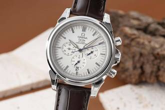 Thumbnail von Omega De Ville Co-Axial Chronograph Co-Axial Automatic Steel Men's Watch Ref 4841.31.00 B&P