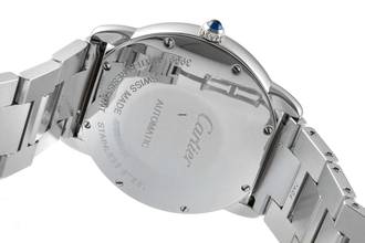 Thumbnail von Cartier Ronde de Cartier Solo De Cartier Automatic Date Steel Men's Watch Ref. WSRN0012