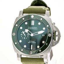 Thumbnail von Panerai Submersible Quarantaquattro Verde 44 – PAM 01287 – like NEW – 11/2022 Full Set