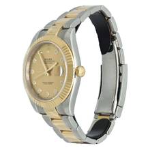 Thumbnail von Rolex Datejust 41 Champagne/Diamond Index Ref. 126333 Serviced
