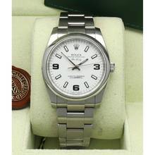 Thumbnail von Rolex Air King Ref.114200 White Index Full Set 2013