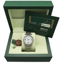 Thumbnail von Rolex Air King Ref.114200 White Index Full Set 2013