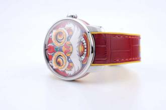 Thumbnail von Lucky Harvey Red Lion Dance Moving Eye - Unworn - Box+Papers Red Lion 2025