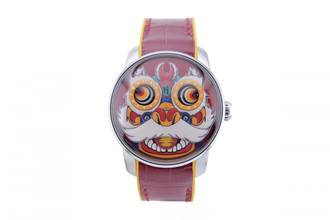 Lucky Harvey Red Lion Dance Moving Eye - Unworn - Box+Papers Red Lion 2025 