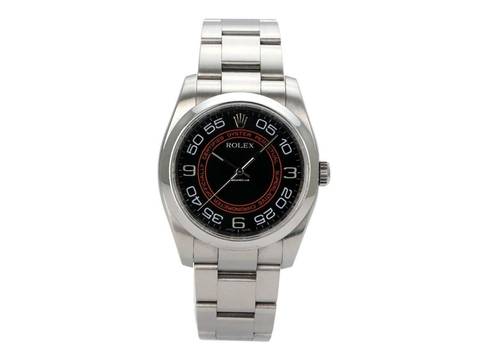  Rolex Oyster Perpetual 36 Ref. 116000 Schwarz 