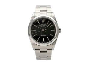  Rolex Air King Oyster Air-King 34 14000M Schwarz 