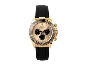  Rolex Daytona Gelbgold / Oysterflex Ref. 126518LN Champagner 