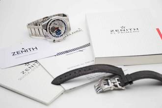 Thumbnail von Zenith El Primero Chronomaster Original 1969 perfektes Fullset Erstkaufrechnung und Lederband aus 2021