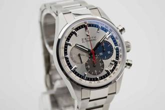 Thumbnail von Zenith El Primero Chronomaster Original 1969 perfektes Fullset Erstkaufrechnung und Lederband aus 2021