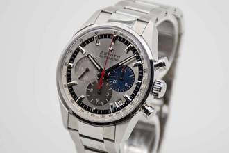 Thumbnail von Zenith El Primero Chronomaster Original 1969 perfektes Fullset Erstkaufrechnung und Lederband aus 2021
