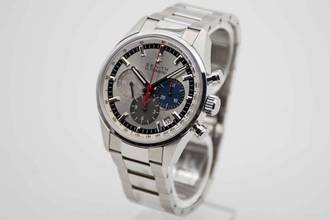 Thumbnail von Zenith El Primero Chronomaster Original 1969 perfektes Fullset Erstkaufrechnung und Lederband aus 2021